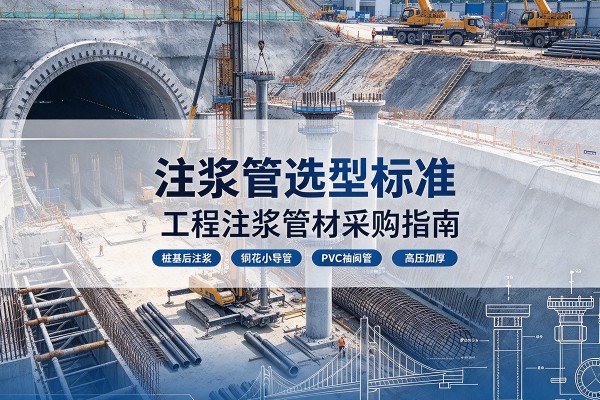象山注浆管选型标准