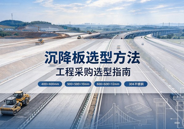 象山沉降板选择方法